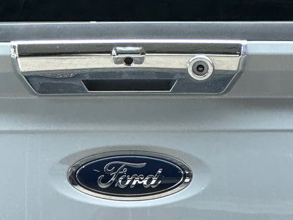 RedRock Tailgate Handle Cover; Chrome (21-25 F-150 w/ Power Fold-Down Tailgate)