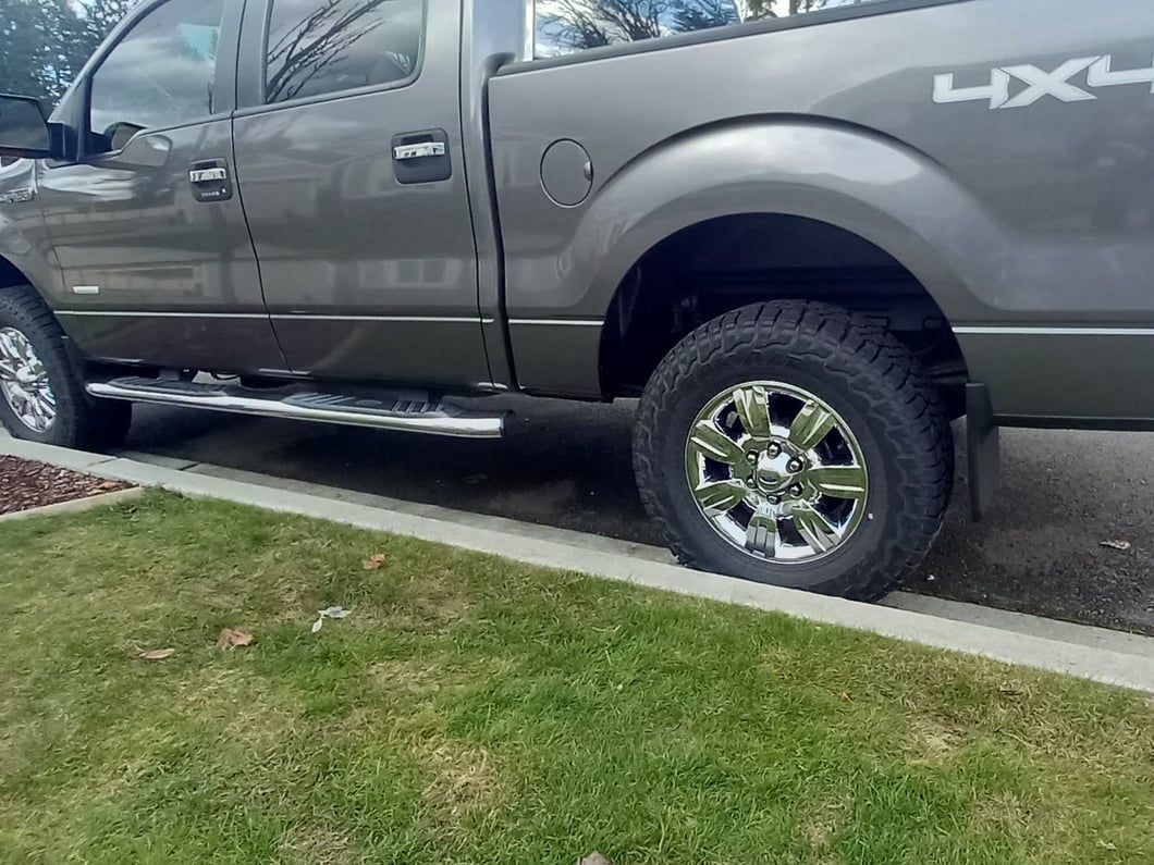 RedRock Mud Flaps; Front and Rear (04-14 F-150 w/o OE Fender Flares)