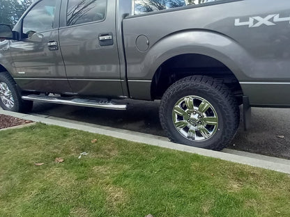 RedRock Mud Flaps; Front and Rear (04-14 F-150 w/o OE Fender Flares)