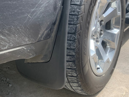 RedRock Molded Mud Guards; Front and Rear (19-25 RAM 1500 w/o OE Fender Flares)