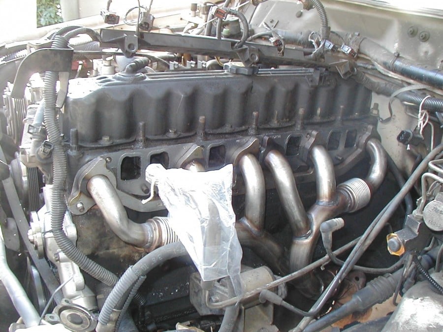 RedRock Exhaust Manifold Kit (91-99 4.0L Jeep Wrangler YJ & TJ)