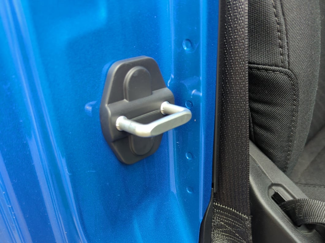 RedRock Door Lock Striker Cover Set (20-25 Jeep Gladiator JT)