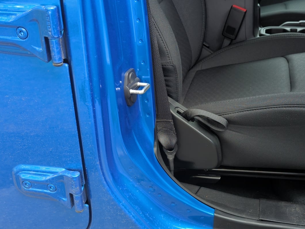 RedRock Door Lock Striker Cover Set (20-25 Jeep Gladiator JT)