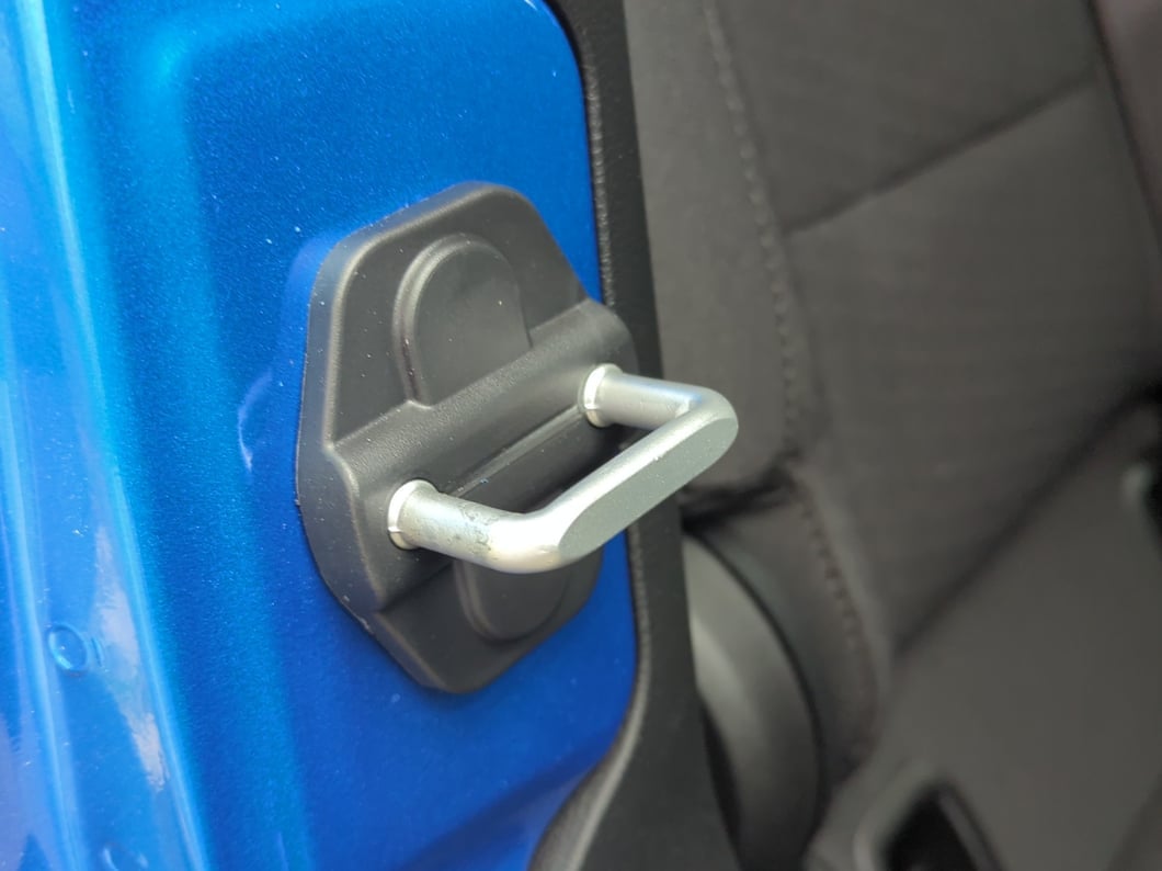 RedRock Door Lock Striker Cover Set (20-25 Jeep Gladiator JT)