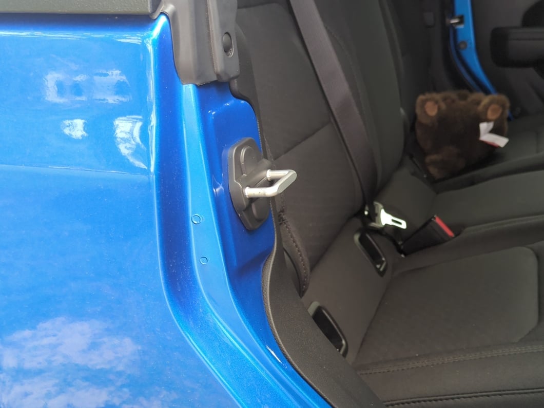 RedRock Door Lock Striker Cover Set (20-25 Jeep Gladiator JT)