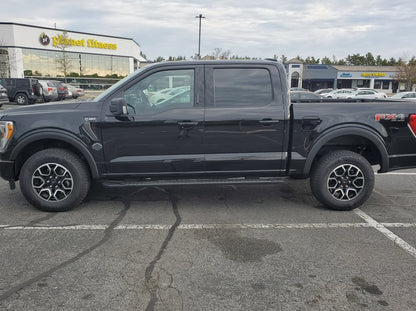 RedRock OE Style Fender Flares; Black (21-25 F-150 w/o Mud Guards, Excluding Raptor)