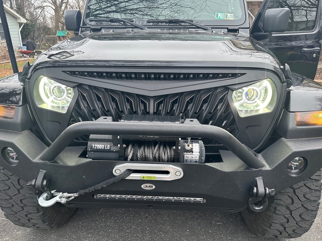 RedRock Torch Grille (18-25 Jeep Wrangler JL w/o TrailCam)