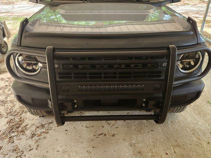 RedRock HD Modular Grille Guard; Black (21-25 Bronco, Excluding Raptor)