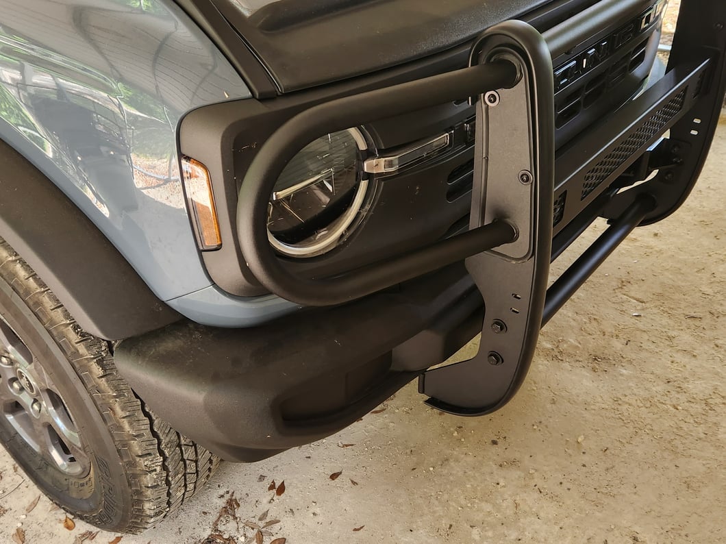 RedRock HD Modular Grille Guard; Black (21-25 Bronco, Excluding Raptor)