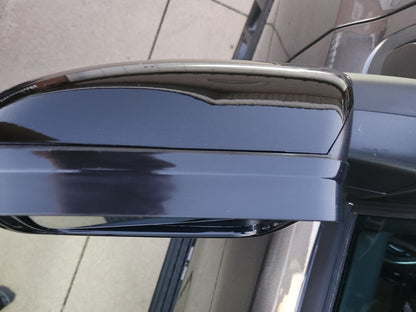RedRock Side View Mirror Trim; Matte Black (19-25 RAM 1500)