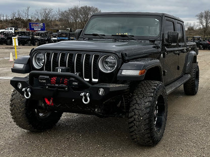 Jeep Licensed by RedRock Trail Force HD Front Bumper with Jeep Logo (20-25 Jeep Gladiator JT)