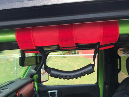 RedRock Grab Bar Handle; Red (Universal; Some Adaptation May Be Required)