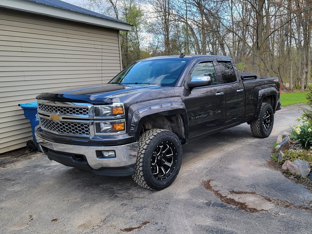 RedRock Pocket Style Fender Flares (14-18 Silverado 1500)
