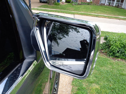 RedRock Side Mirror Trim; Chrome (21-25 F-150)