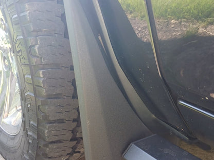 RedRock Molded Mud Guards; Front and Rear (09-18 RAM 1500 w/ OE Fender Flares)