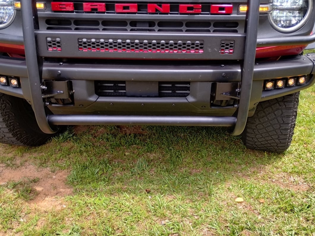 RedRock HD Modular Grille Guard; Black (21-25 Bronco, Excluding Raptor)