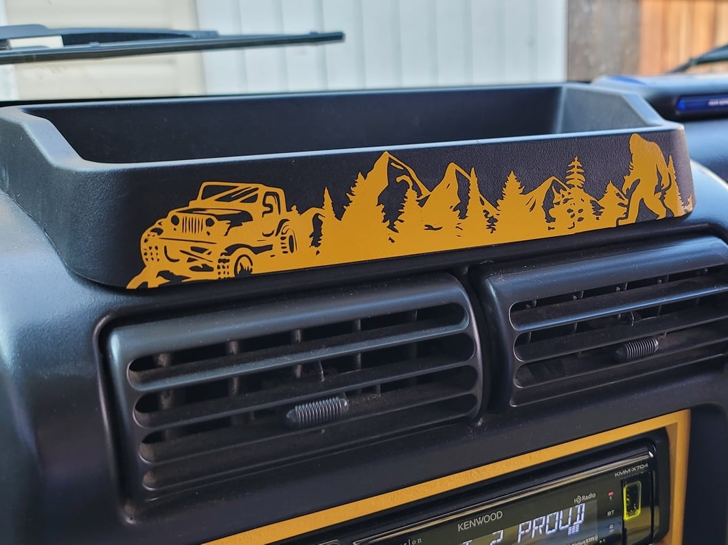 RedRock Dash Storage Tray (97-06 Jeep Wrangler TJ)