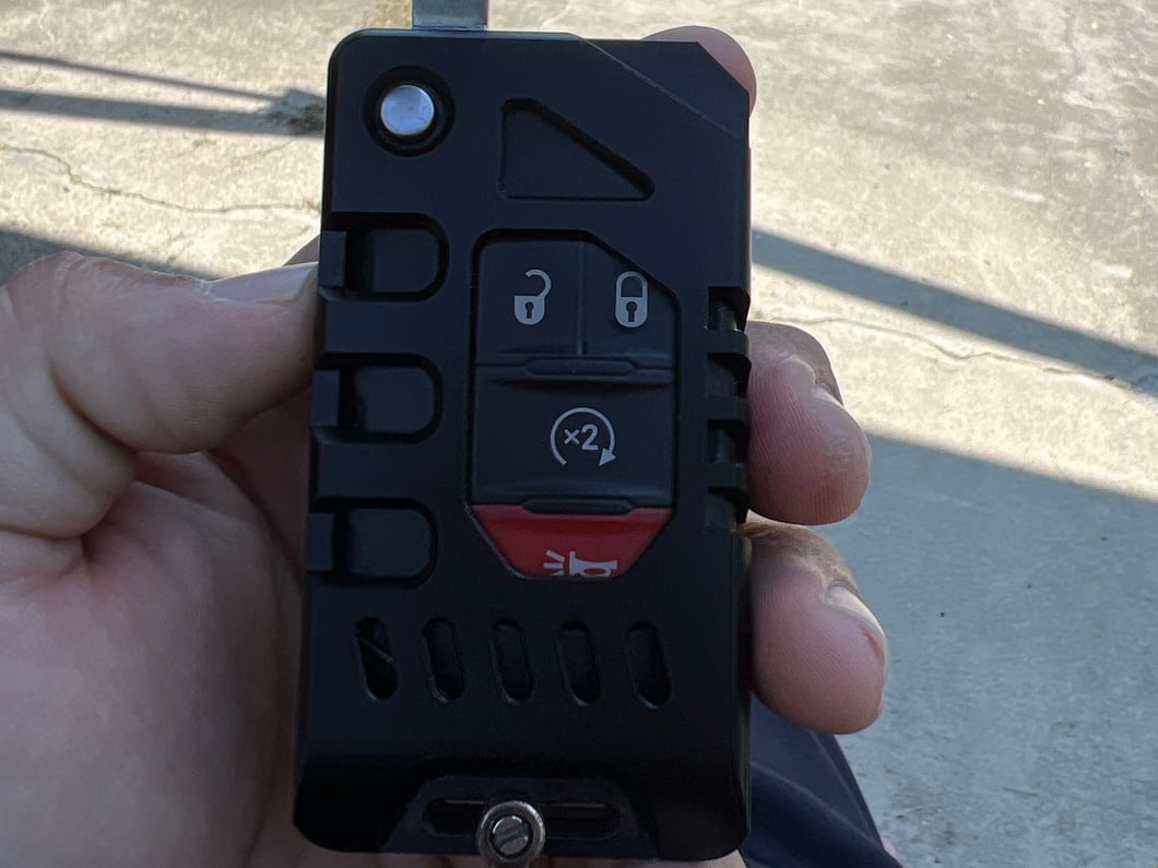 RedRock Key FOB Holder; Black (18-25 Jeep Wrangler JL)