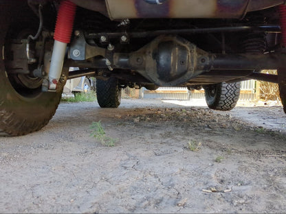 RedRock Double Adjustable Rear Panhard Bar for 2.50 to 6-Inch Lift (07-25 Jeep Wrangler JK & JL)
