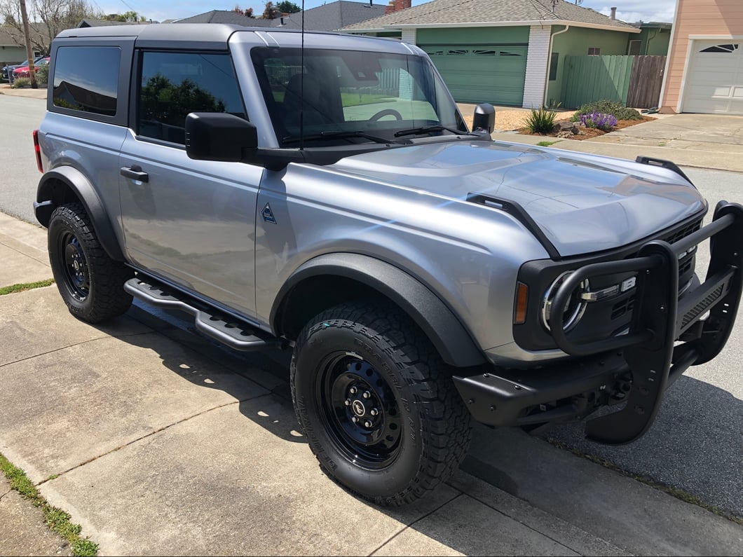 RedRock HD Modular Grille Guard; Black (21-25 Bronco, Excluding Raptor)