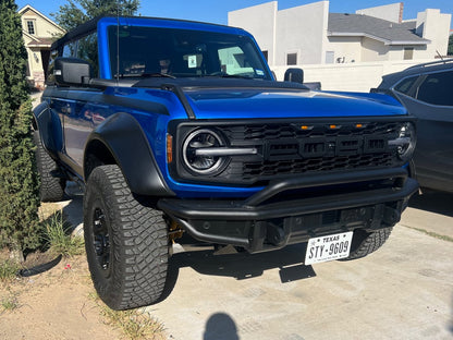 RedRock HD Tubular Front Bumper with Skid Plate (21-25 Bronco, Excluding Raptor)