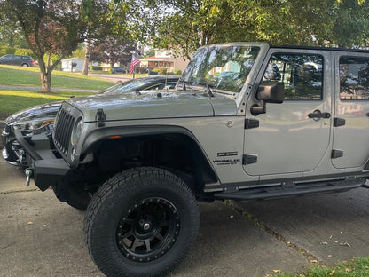 Jeep Licensed by RedRock 13-Inch Trail Antenna with Printed Jeep Logo (07-23 Jeep Wrangler JK & JL)