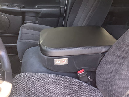 RedRock Center Console Armrest Cover Replacement; Black (02-08 RAM 1500)