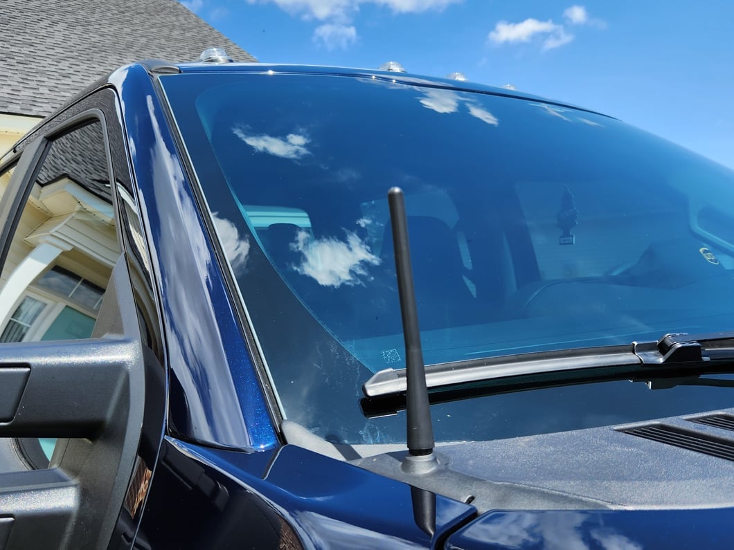 RedRock Off-Road Black Antenna; 6.50-Inch (11-25 F-250 Super Duty)