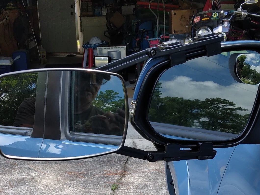 RedRock Extended View Towing Mirror (Universal; Some Adaptation May Be Required)