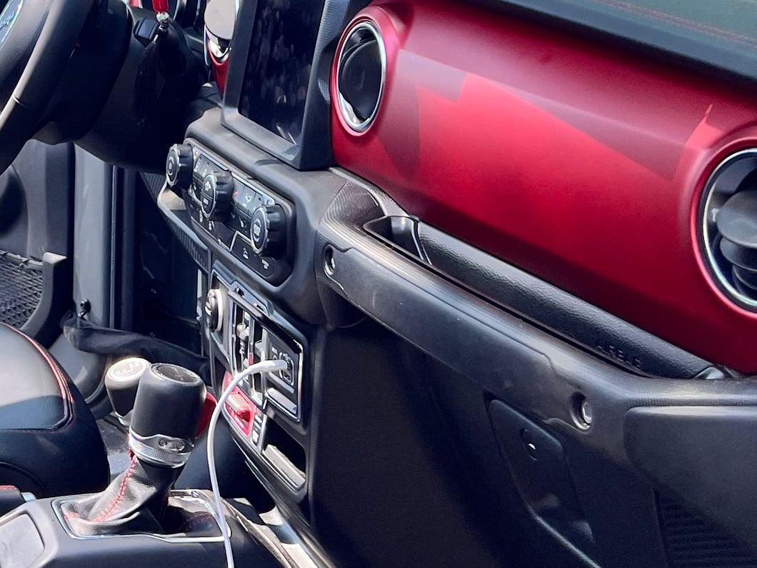 RedRock Passenger Grab Handle Storage Tray (20-23 Jeep Gladiator JT)