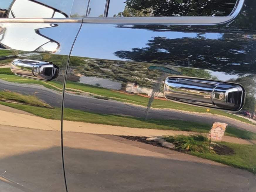 RedRock Door Handle Covers; Gloss Black (09-18 RAM 1500)