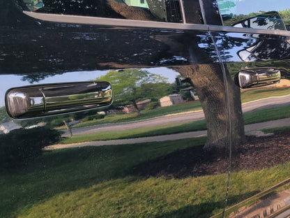 RedRock Door Handle Covers; Gloss Black (09-18 RAM 1500)