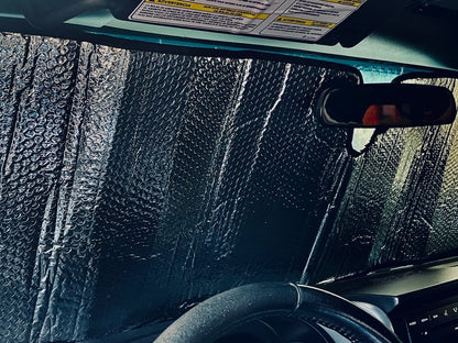 Jeep Licensed by RedRock Front Windshield Sun Shade with Jeep Logo (07-18 Jeep Wrangler JK)