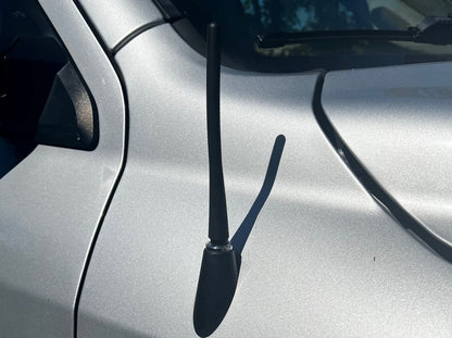 RedRock Off-Road Black Antenna; 6.50-Inch (94-25 RAM 1500)