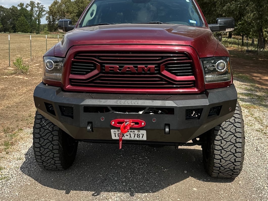 RAM Licensed by RedRock Adventure Series Winch Front Bumper (13-18 RAM 2500)