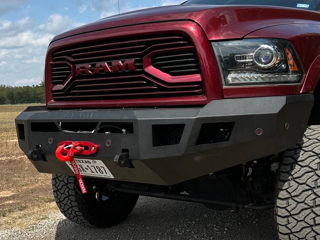 RAM Licensed by RedRock Adventure Series Winch Front Bumper (13-18 RAM 2500)
