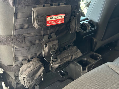 RedRock Multi-Function Seat Storage Organizer (20-25 Jeep Gladiator JT)