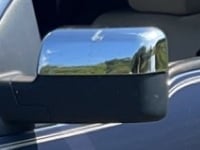 RedRock Top Half Mirror Covers; Chrome (04-08 F-150)