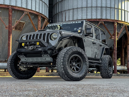 RedRock Type-SSK Ram Air Hood; Unpainted (18-25 Jeep Wrangler JL)