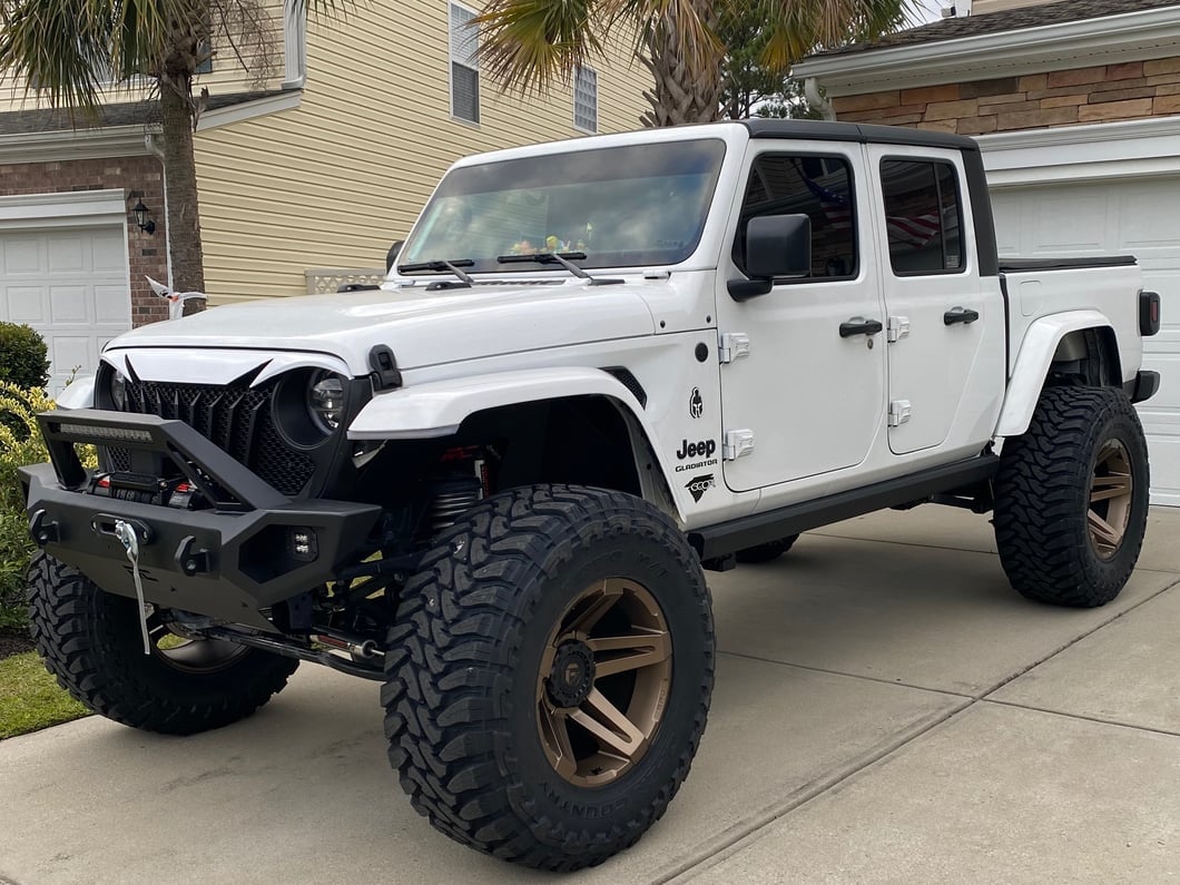 RedRock Titus Grille; Unpainted (20-25 Jeep Gladiator JT w/o TrailCam)