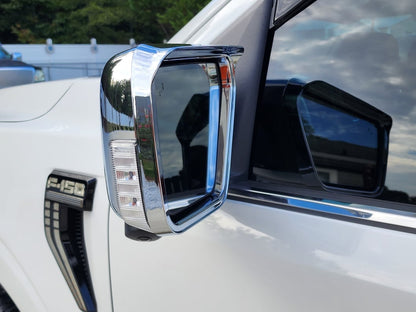 RedRock Side Mirror Trim; Chrome (21-25 F-150)