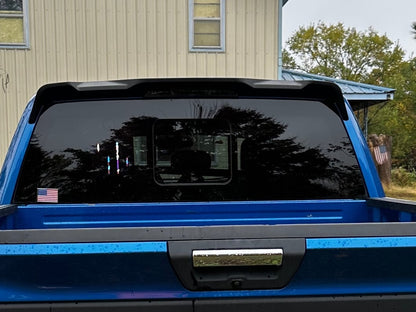 RedRock Roof Spoiler; Matte Black (15-20 F-150)