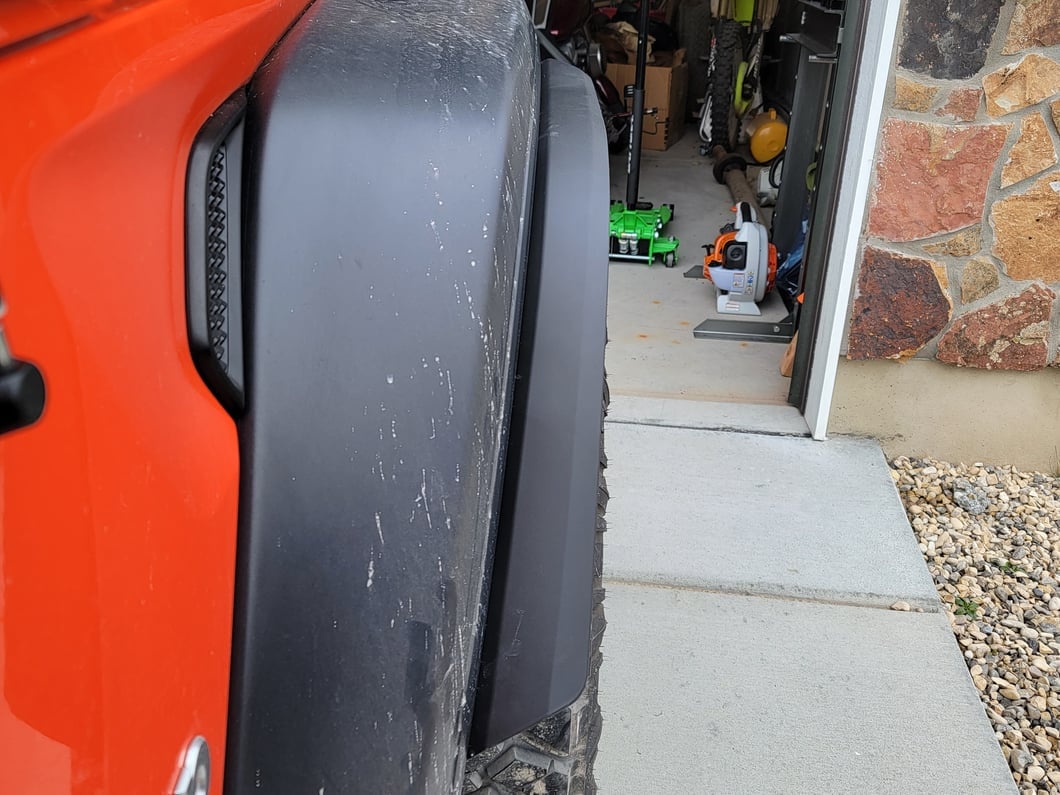 RedRock Fender Flare Extensions (18-25 Jeep Wrangler JL, Excluding Rubicon)