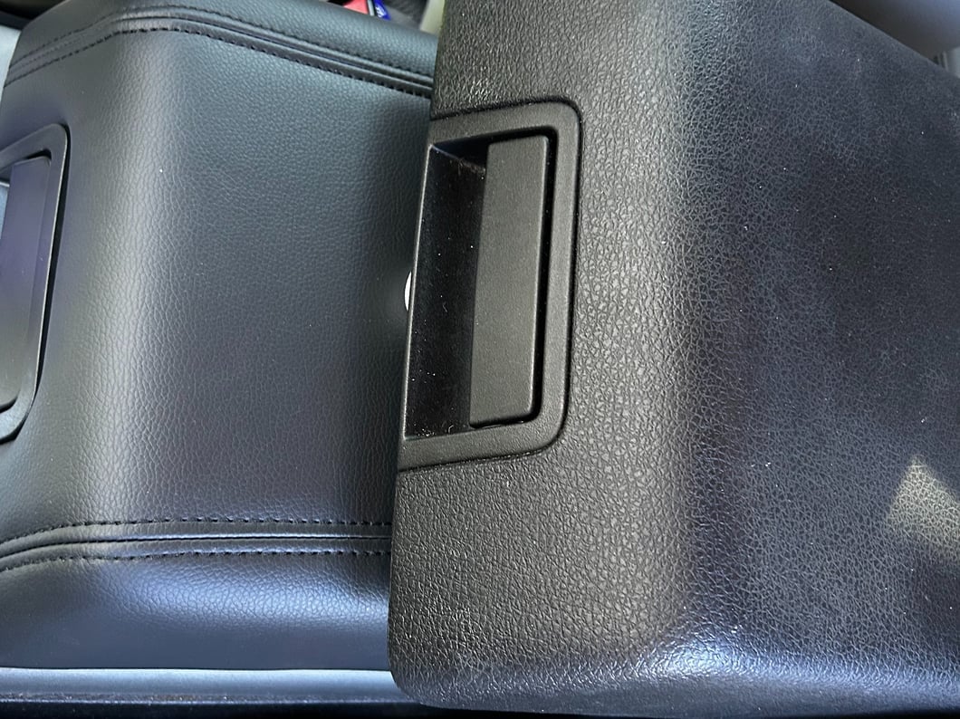 RedRock Replacement Center Console Lid; Black (04-08 F-150)