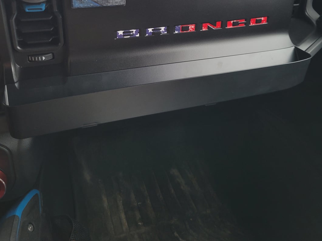 RedRock Passenger Side Dashboard Storage Tray (21-25 Bronco)