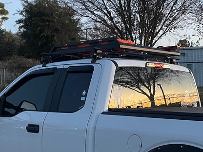 RedRock Cross Bar Roof Rack; Black; 60-Inch (15-20 F-150)