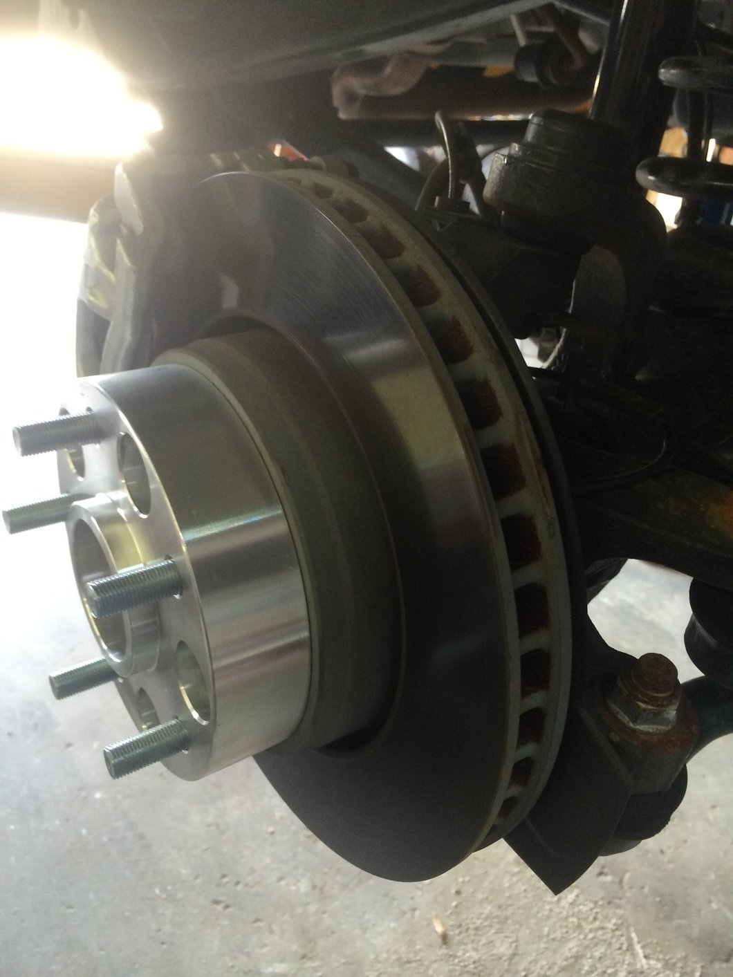 RedRock 1.50-Inch Wheel Spacers; 5x5 (07-18 Jeep Wrangler JK)