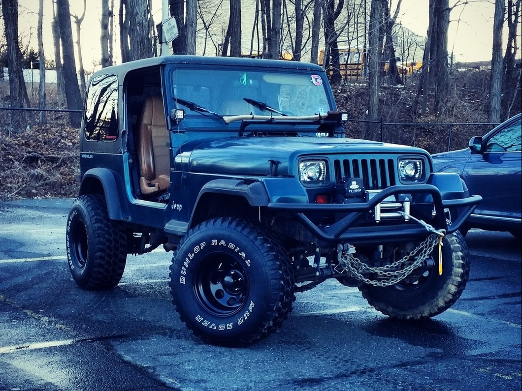 RedRock Rock Crawler Front Grille Guard; Textured Black (87-06 Jeep Wrangler YJ & TJ)