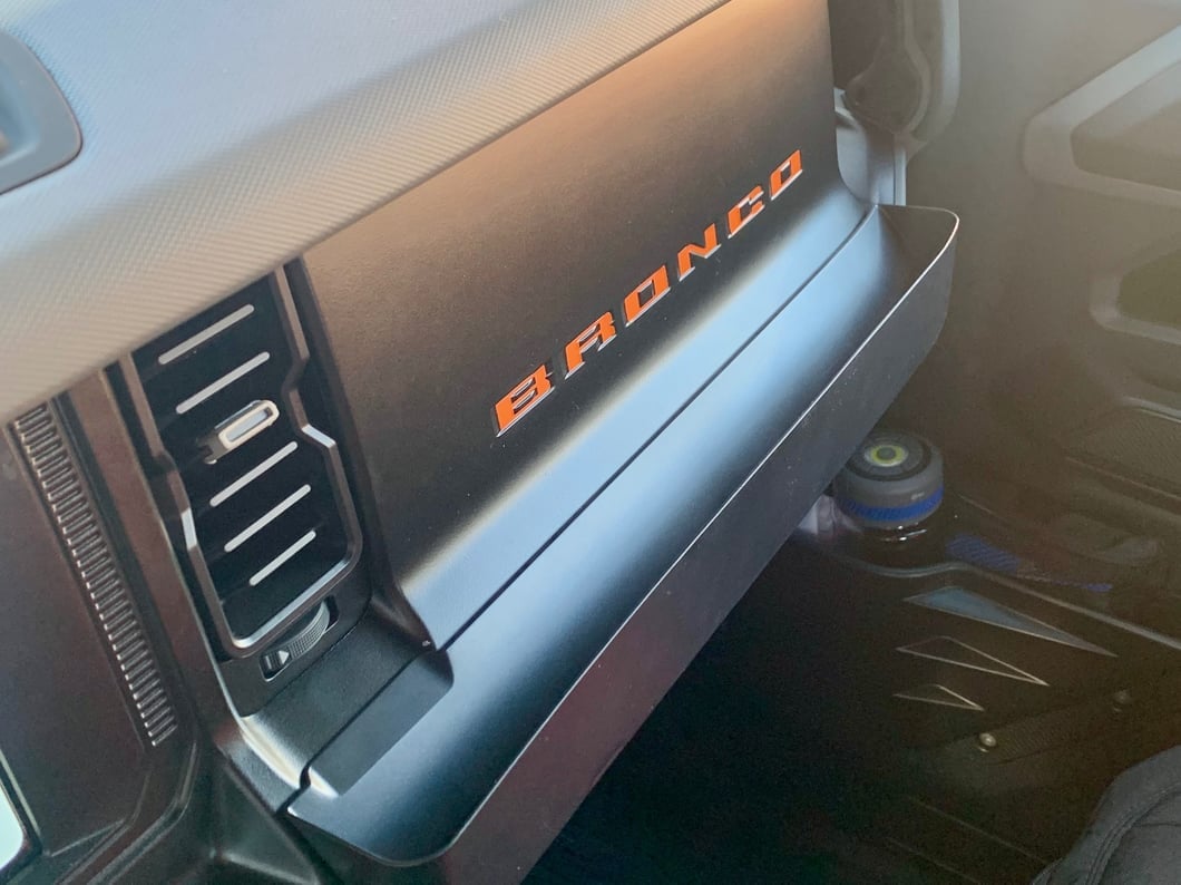 RedRock Passenger Side Dashboard Storage Tray (21-25 Bronco)