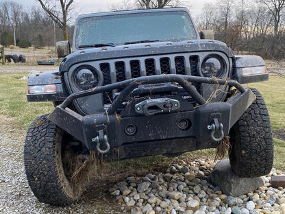 RedRock Hood Protector; Black (20-25 Jeep Gladiator JT, Excluding Mojave)